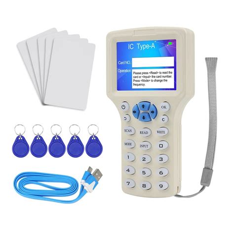 rfid writer card copier|hand held card reader writer.